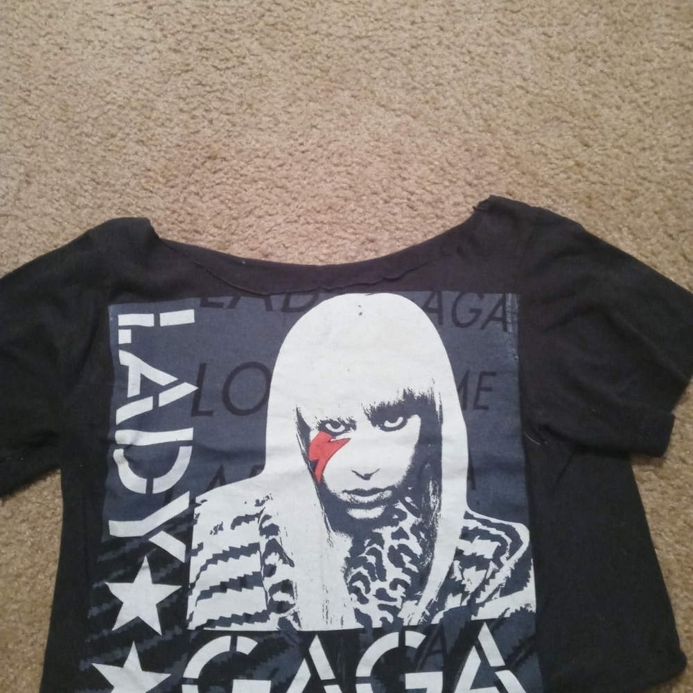LADY GAGA CROP TOP GATLINBURG CROP TOP
